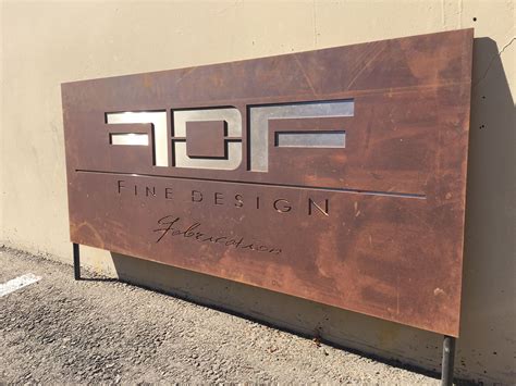 metal sign fabrication company|design your own metal sign.